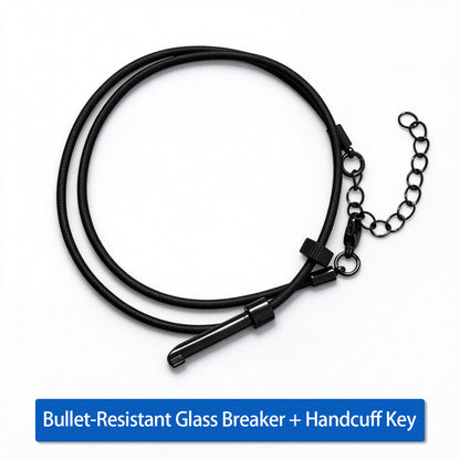 dht™⭐Survival Bracelet – Emergency Glass Breaker & Hidden Handcuff Key