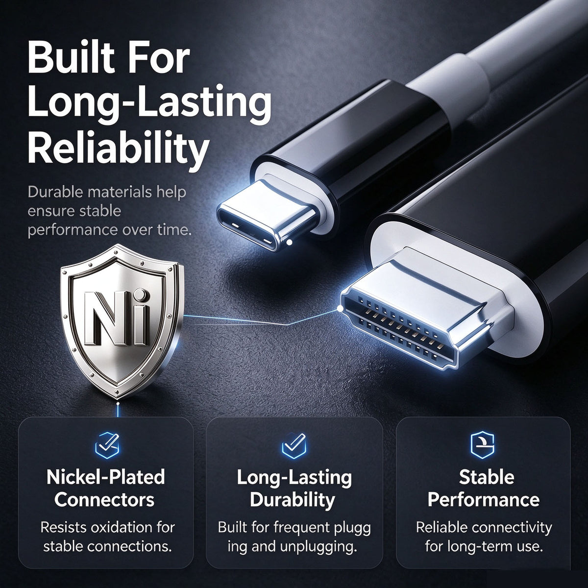 🔌 USB-C to HDMI Cable with 100W PD Charging – 4K@60Hz Video Output