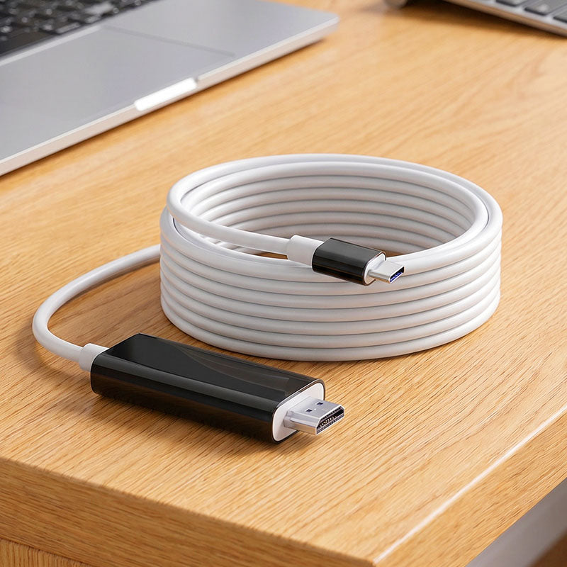 🔌 USB-C to HDMI Cable with 100W PD Charging – 4K@60Hz Video Output