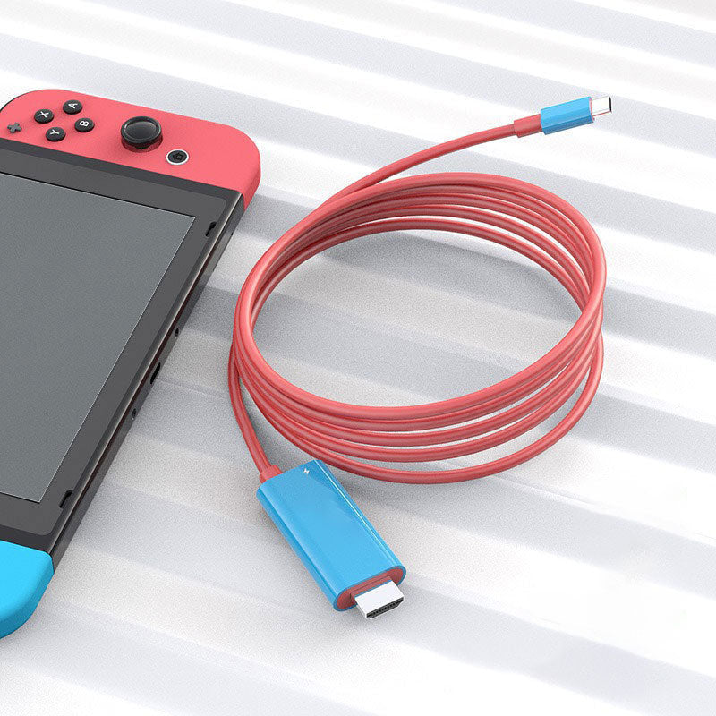 🔌 USB-C to HDMI Cable with 100W PD Charging – 4K@60Hz Video Output