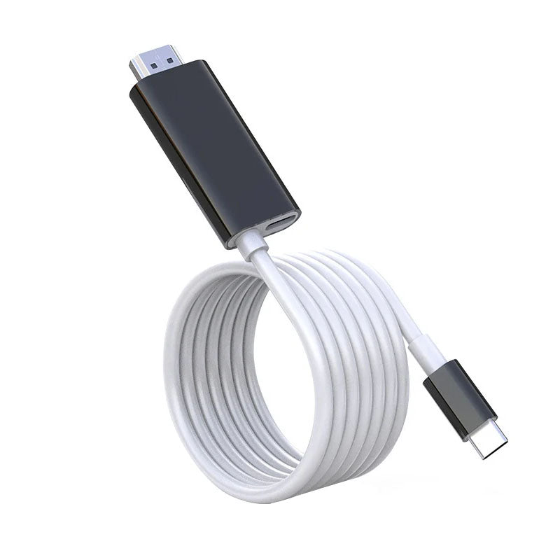 🔌 USB-C to HDMI Cable with 100W PD Charging – 4K@60Hz Video Output
