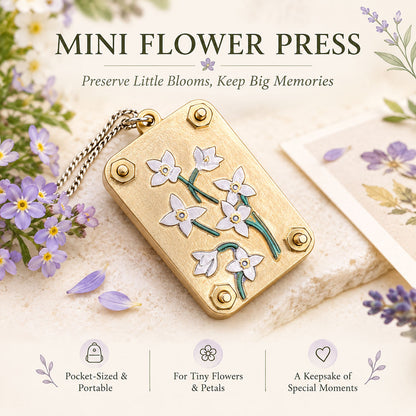 🌸Mini Flower Press | Small Portable Pocket Press