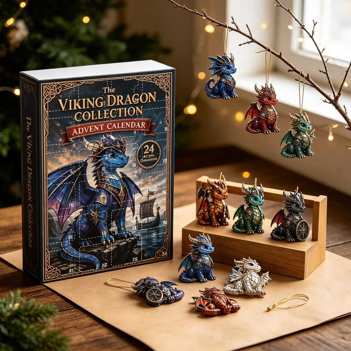 🐉Viking Dragon Advent Calendar 2026 - 24-Day Festive Countdown