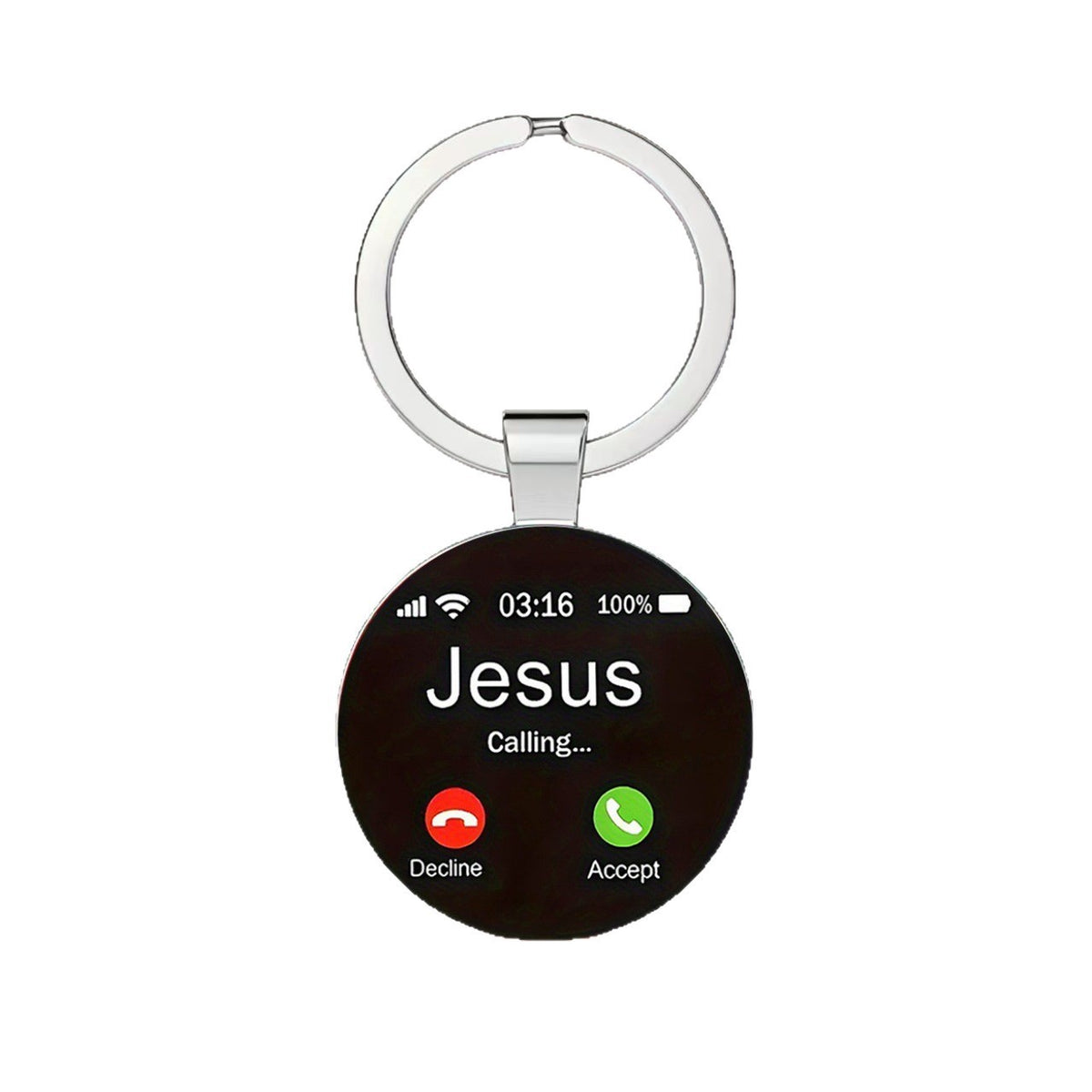 💥Buy 1 get 1 free 🔥Jesus Calling Keychain | A Daily Reminder of Faith & God’s Love