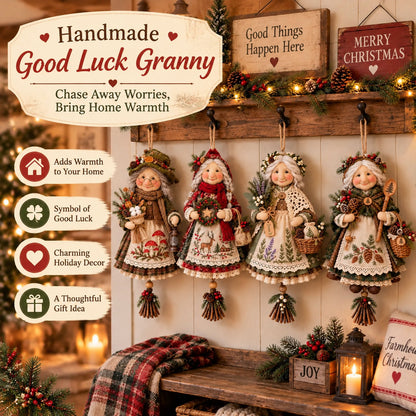 🍀Handmade Good Luck Granny - Chase Away Worries, Bring Home Warmth❤️✨