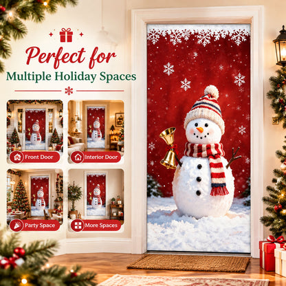 dht™⭐Christmas Door Cover | Festive Holiday Front Door Decoration