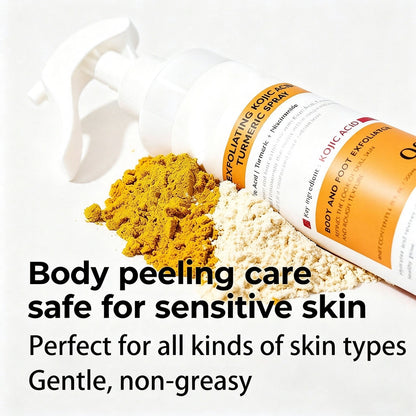 dht™⭐Peel Shot Kojic Acid & Turmeric Exfoliating Spray| Retinol Body & Face Spray for All Skin Types